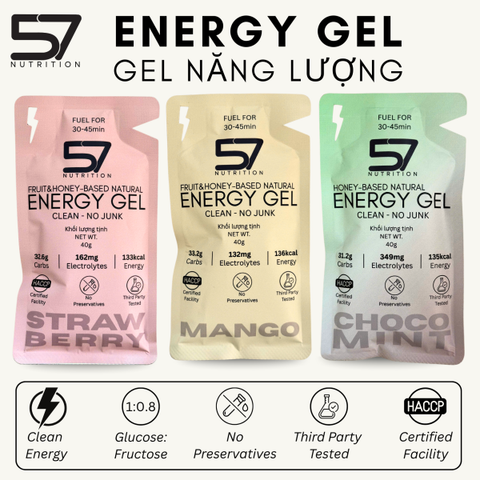 1 Hộp Gel Hỗn Hợp 57 Nutrition (Energy Gel Box (12pc)