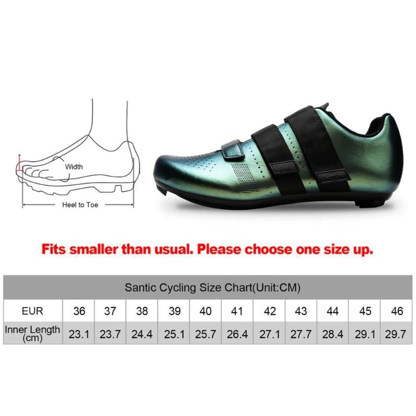 Giày Đạp Xe Road SANTIC Ares Velcro Cycling Shoes