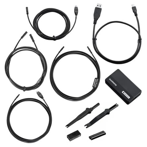 Bộ Dây Cáp Kết Nối Bảo Trì Cho Bộ Truyền Động Xe Đạp SHIMANO SM-PCE02,USB CABLE,PC LINK CABLE(SD50,SD300)