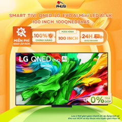 Smart Tivi LG QNED Evo AI Mini LED 4K 100QNED86AS - Hàng Chính Hãng