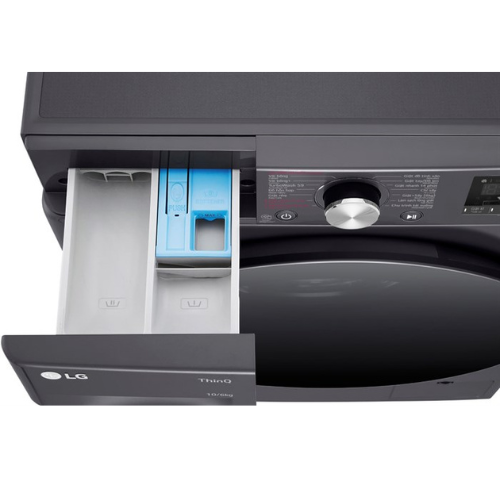 Máy giặt sấy LG Inverter giặt 10 kg sấy 6 kg FV1410D4M1 - Hàng Chính Hãng