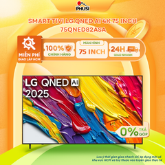 Smart Tivi LG QNED AI 4K 75 Inch 75QNED82ASA/ 86 Inch 86QNED82ASA