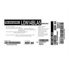 Máy rửa chén LG LDN14BLA5 - Hàng Chính Hãng