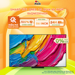 Smart Tivi LG QNED AI 4K 43/ 50/ 55/ 65/ 75/ 86 Inch QNED81ASA