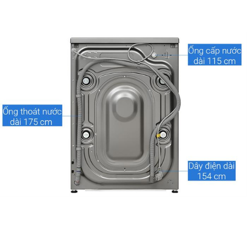 Máy giặt Casper Inverter 9.5 kg WF-95VG5 - Hàng Chính Hãng