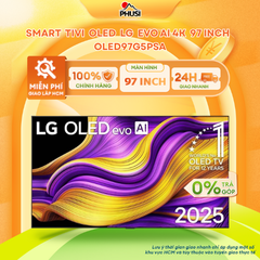 Smart Tivi OLED LG evo AI 4K 55 inch OLED55G5PSA/ 65 inch OLED65G5PSA/ 77 inch OLED77G5PSA/ 97 inch OLED97G5PSA