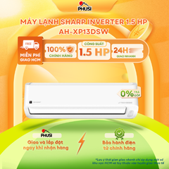 Máy Lạnh Sharp Inverter 1.5 HP AH-XP13DSW - Mẫu Mới 2026