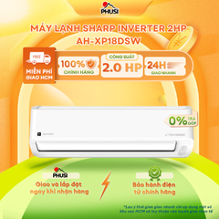 Máy Lạnh Sharp Inverter 2HP AH-XP18DSW - Mẫu Mới 2026