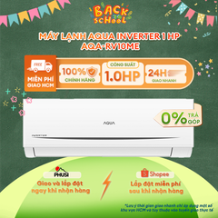 Máy Lạnh AQUA Inverter 1 HP AQA-RV10ME - Mẫu Mới 2025