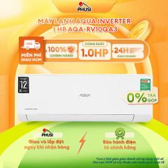 Máy lạnh Aqua Inverter 1 HP AQA-RV10QA3 - Hàng Chính Hãng