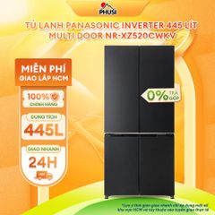 Tủ Lạnh Panasonic Inverter 445 lít Multi Door NR-XZ520CWKV - Model 2026