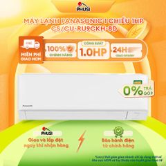 Máy lạnh Panasonic Inverter 1HP CU/CS-RU9CKH-8D - Model 2026 - Hàng Chính Hãng, Mới 100%