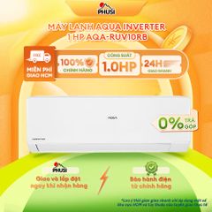 Máy lạnh Aqua Inverter 1 HP AQA-RUV10RB - Hàng Chính Hãng