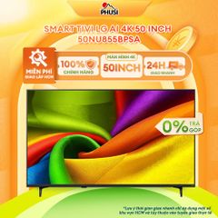 Smart Tivi LG AI 4K 43 Inch 43NU855BPSA/ 50 Inch 50NU855BPSA/ 55 Inch 55NU855BPSA - Model 2026