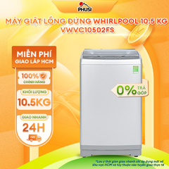 Máy Giặt Lồng Đứng Whirlpool 10.5 kg VWVC10502FS