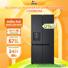 Tủ lạnh LG Inverter 571 lít Multi Door LFD58BLMA