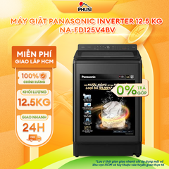 Máy giặt Panasonic Inverter 12.5 kg NA-FD125V4BV - Mẫu mới 2025