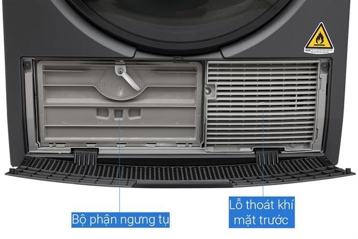 Máy Sấy Bơm Nhiệt Lồng Ngang Electrolux UltimateCare 8 kg EDH803J5SC