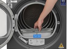 Máy Sấy Bơm Nhiệt Lồng Ngang Electrolux UltimateCare 8 kg EDH803J5SC