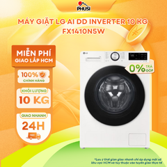 Máy Giặt Lồng Ngang LG AI DD Inverter 10 kg FX1410N5W/ 11kg FX1411N5W - Model 2025