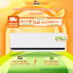 Máy lạnh LG Inverter 1HP IDC09M1/ 1.5 HP IDC12M1/ 2HP IDC18M1  - Điều khiển bằng điện thoại, có wifi