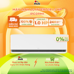 Máy lạnh LG Inverter 1HP IPC09M1/ 1.5 HP IPC12M1 - Hàng Chính Hãng - Mới 2025