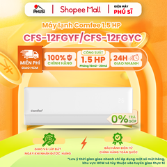 Máy Lạnh Comfee 1 HP CFS-09FGYF/ 1.5HP CFS-12FGYF/ 2HP CFS-18FGYF/ 2.5HP CFS-24FGYF