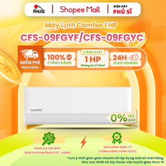 Máy Lạnh Comfee 1 HP CFS-09FGYF/ 1.5HP CFS-12FGYF/ 2HP CFS-18FGYF/ 2.5HP CFS-24FGYF