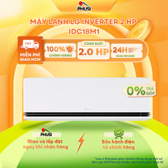 Máy lạnh LG Inverter 1HP IDC09M1/ 1.5 HP IDC12M1/ 2HP IDC18M1  - Điều khiển bằng điện thoại, có wifi