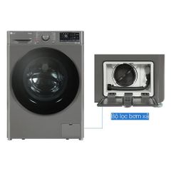 Máy Giặt Lồng Ngang LG AI DD Inverter 10 kg FV1410S4M1