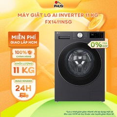 Máy Giặt Lồng Ngang LG AI DD Inverter 10 kg FX1410N5G - Mẫu mới