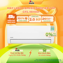 Máy lạnh Comfee Inverter 1.0 HP CFS-10VGDF/ 1.5HP CFS-13VGDF/ 2HP CFS-18VGDF
