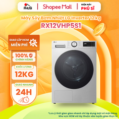 Máy Sấy Bơm Nhiệt LG Inverter 12 kg RX12VHP5S1