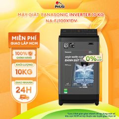 Máy Giặt Lồng Đứng Panasonic Inverter 10 kg NA-FJ100X1DV - Model 2026