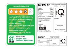 Máy lạnh Sharp Inverter 1 HP AH-X10DSW/ 1.5 HP AH-X13DSW/ 2HP AH-X18DSW - Hàng Chính Hãng
