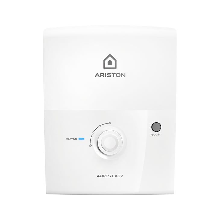 Máy Nước Nóng Trực Tiếp Ariston AURES EASY 4.5P - có bơm