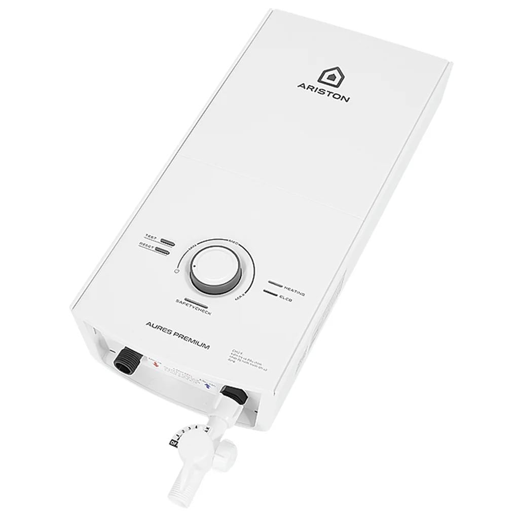 Máy Nước Nóng Trực Tiếp Ariston AURES PREMIUM 4.5 4500W Không Bơm - BH Chính Hãng