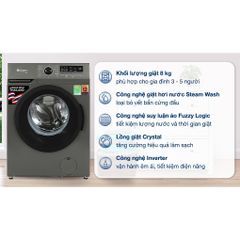 Máy Giặt Casper Inverter 8 kg WF-8VG1