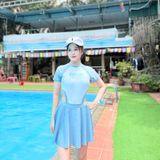  S5 - Swimbros -  Set Bơi Liền Kèm Váy Xu Hướng 2025 