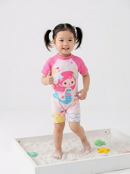 G109 - Bộ bơi liền bé gái