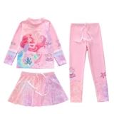  G105 - Set Bơi Tay Dài Quần Dài Kèm Váy 3 Chi Tiết Bé Gái - Baby Shark Shop 