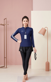  S37 - Bộ Đồ Bơi Nữ Dài Tay Kín Đáo 3 Chi Tiết – Chống Nắng, Che Khuyết Điểm Hiệu Quả - Baby Shark Shop 