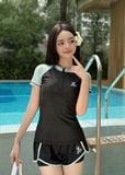  S43 - Set Bơi Tay Đùi Nữ Quần 2 Lớp 
