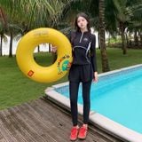  S47 - Đồ Bơi Nữ Dài Tay Chống Nắng Cao Cấp – Thiết Kế Xẻ Tà Che Bụng, Tôn Dáng Kín Đáo 