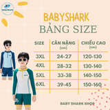  T14 - Set bơi bé trai tay dài quần short GREAT 