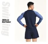  Set đồ bơi nam cao cấp SwimBros B7 – áo dài tay + quần bơi chống nắng co giãn 4 chiều 