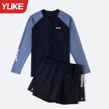  Set đồ bơi nam cao cấp SwimBros B7 – áo dài tay + quần bơi chống nắng co giãn 4 chiều 