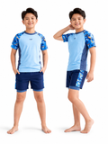  T46 - Set Bơi Tay Đùi Quần Đùi 2 Lớp  Bé Trai - Baby Shark 