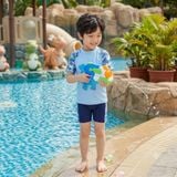  T48 Đồ Bơi Trẻ Em Tay Ngắn Quần Lửng Chống Nắng Hoạt Hinh Khủng Long Cho Bé Học Bơi 