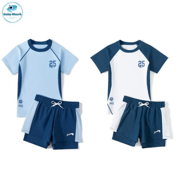 T52 - Set bơi tay đùi quần đùi bé trai QCCC